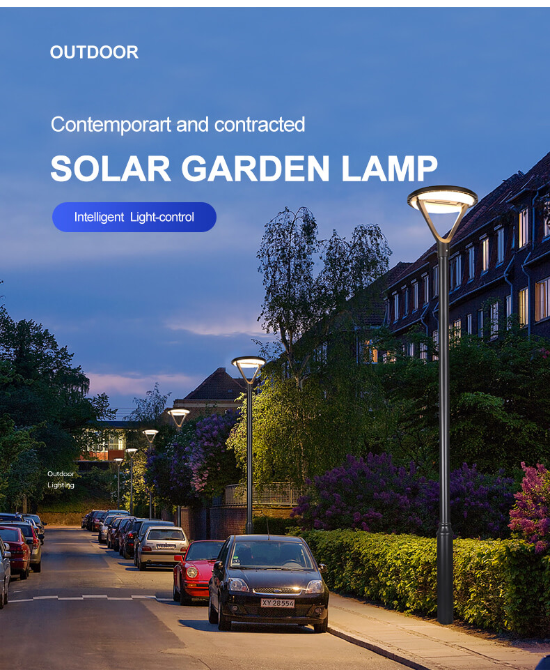 Solar Led Street Light Lamp IP65 Landscape Power Item Lighting Outdoor LED Garden Light