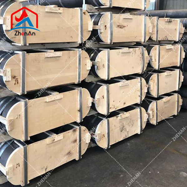 Ultra High Power Low Ash Artificial Graphite Electrode UHP With High Temperature Resistance