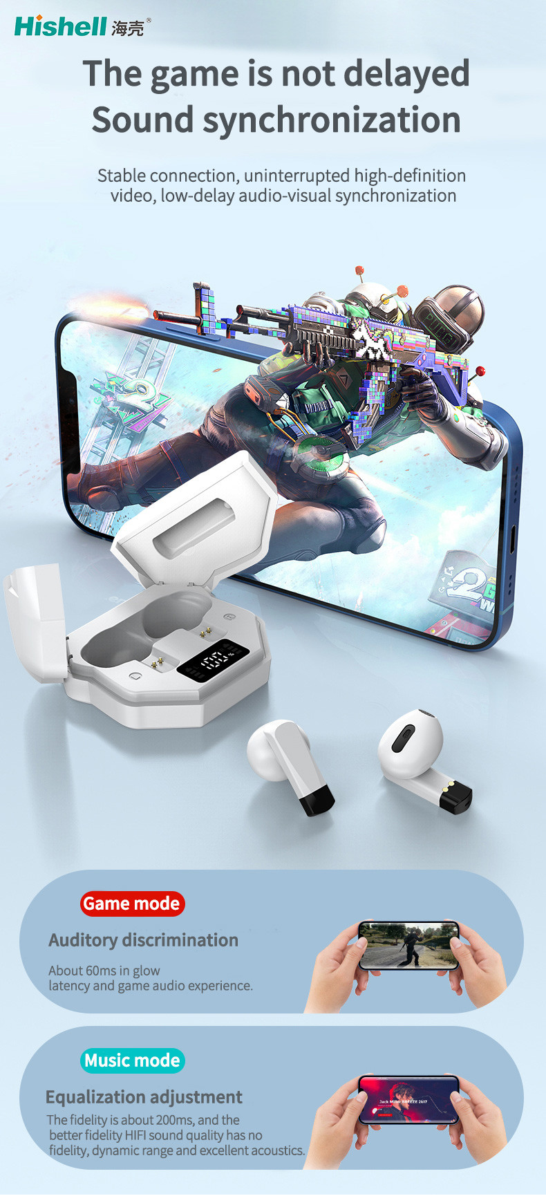 BT5 IPX4 Waterproof Sports Bluetooth Headset Stable Connection