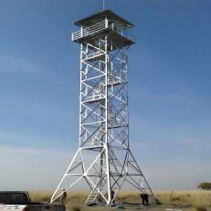 China Modern Tall Steel Tower Construction For Urban Telecommunication Infrastructure wholesale