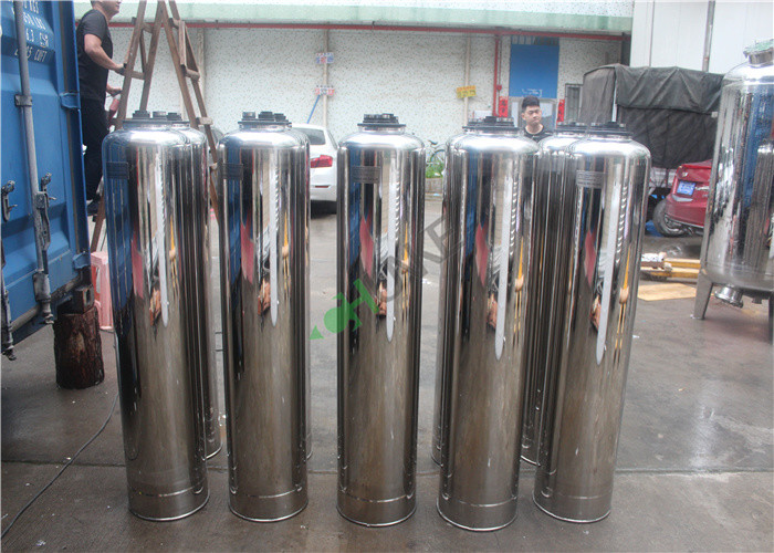 SS304 Stainless Steel Water Filter Vessel Tank For RO Water Machine