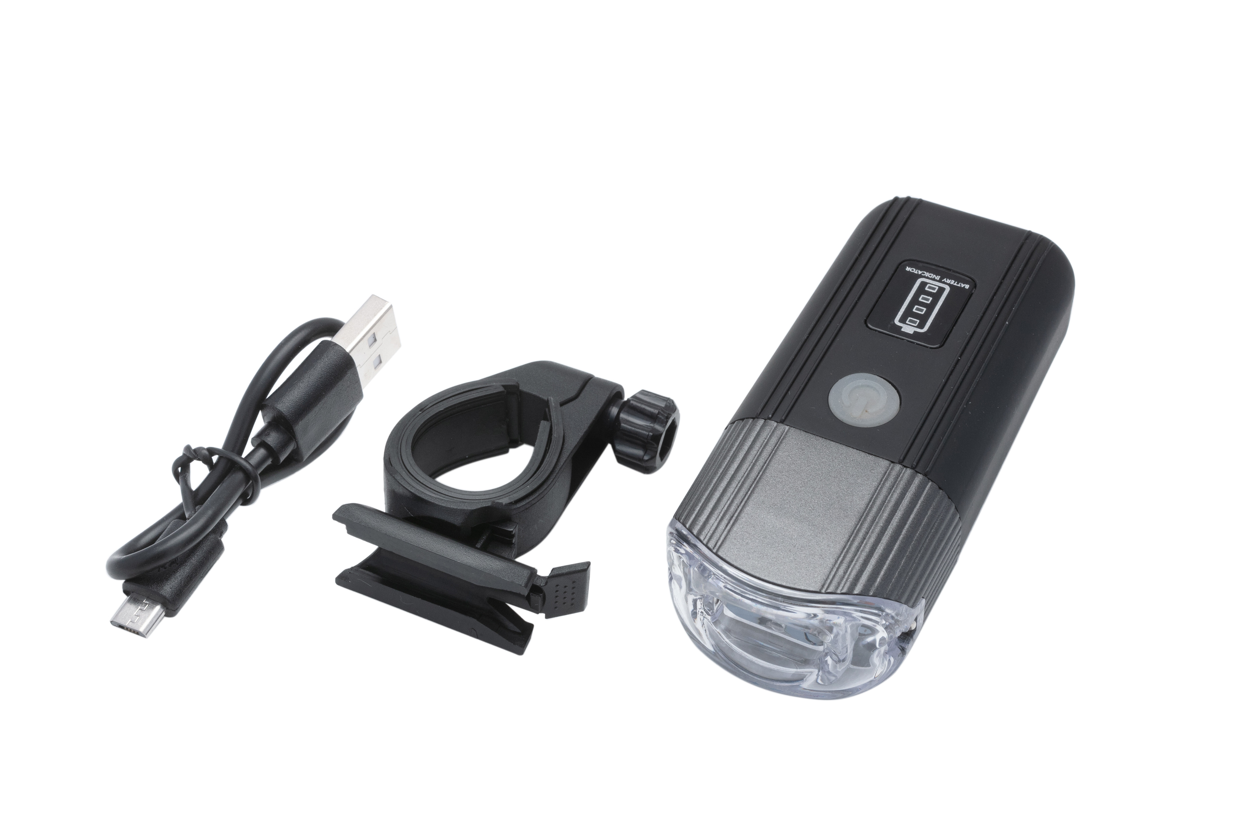 LED Bicycle Front Headlights 120° Beam Angle For Safe Riding 4000 MAh Lithium Battery