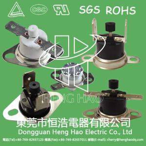 China KSD301 mini bimetal thermal switch,KSD301 auto reset thermostat wholesale
