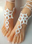 Crochet, Barefoot, Sandals, Nude, shoes, Foot, Jewelry, Beach, Wedding, Sexy,
