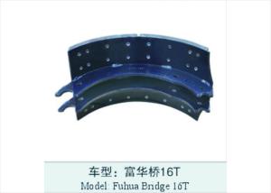 China Trailer Fuwa 16T brake shoes with brake linings wholesale