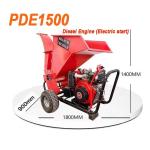 Mobile 15 HP Wood Chipper