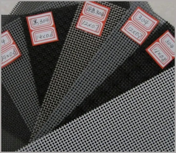 Factory Supply 304/316 Grade Anti Theft Stainless Steel Security Mesh Window Screen