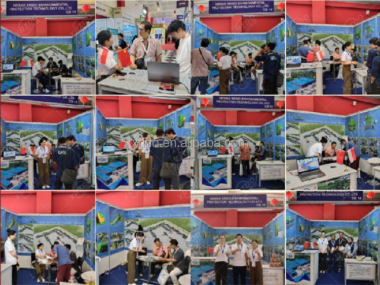 20TPD Automatic Waste Sorting Machine Environmental Solid Waste Recycling Plant