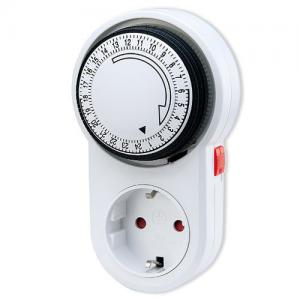 China Indoor Germany / European 24 Hour Mechanical Timer Digital Light Timer For Greenhouse wholesale