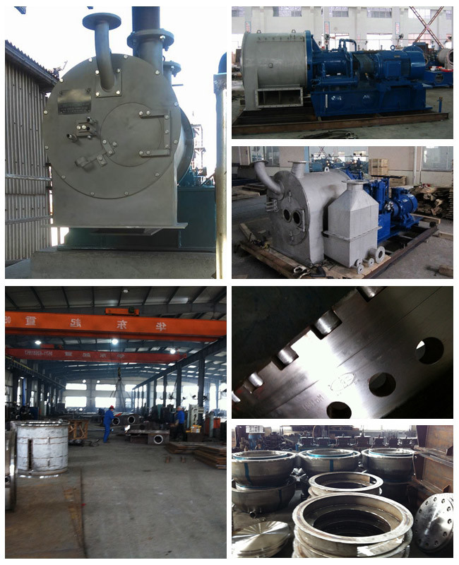 Full Automatic Duplex SS High Speed Ferrum Pusher Centrifuge Machine