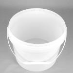 6L Capacity Round Plastic Bucket Polypropylene For Chemical Industry