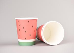 China Various Sizes Takeaway Disposable Paper Cups , To Go Coffee Cups Full Colour Print wholesale