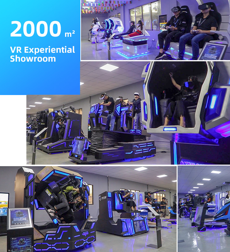 220V VR Racing Car Simulator Games Coin Operated For Kids And Adult