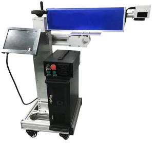 China Plastic Pipe Cable Co2 Laser Marking Machine 0.001MM Working Accuracy wholesale