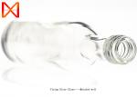 Elegant Design Empty Glass Jars , Glass Alcohol Bottles Tight Sealing Stopper