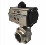 Pneumatic Bray Butterfly Valves With Switches / Solenoids & Positioners