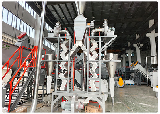 Industrial Recycle Pet Bottle Crushing Rigid Plastic Flakes Washing Recycling Plant