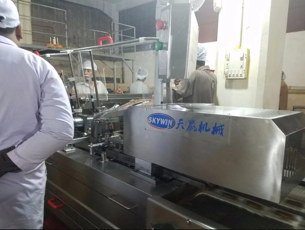 50-1500kg/Hr Working Width 1200mm Automatic Cookie Making Machine