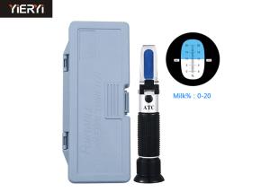 China 0-20% Milk / Sugar Brix Refractometer , Traditional Handheld Refractometer wholesale