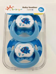 China ABS Comforts Consoles Relaxes 6m+ Baby Soother Pacifier wholesale
