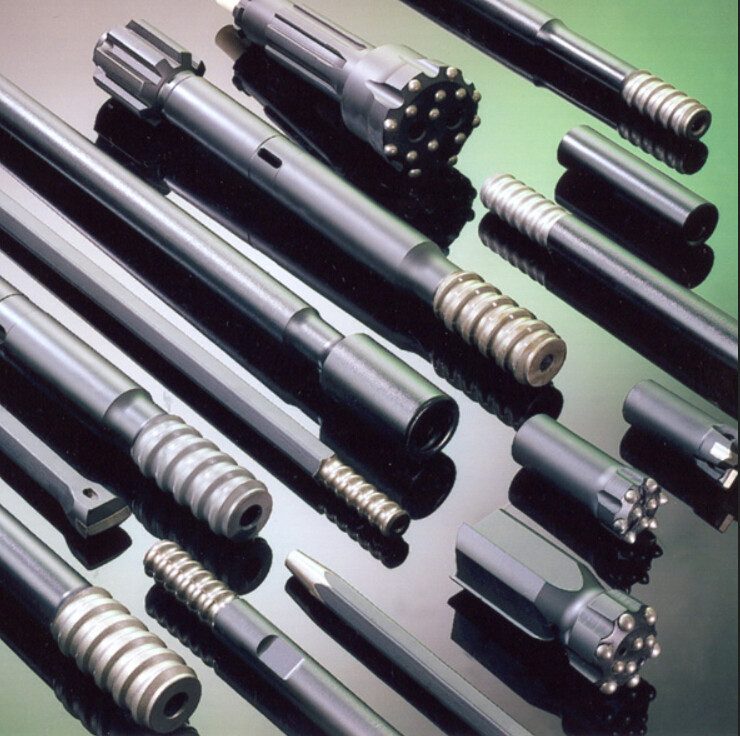 Furukawa HD 609 Forging Shank Adapter , Mining / Quarrying Hammer Drilling Tools