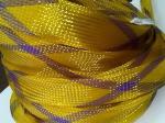 Black Monofilament PET Expandable Braided Sleeving Wear Resistant