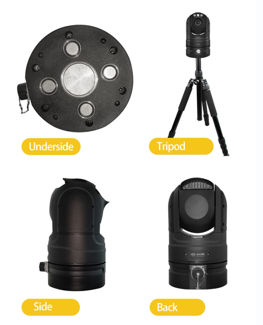 20X Optical Zoom 4G PTZ Camera Omnidirectional Surveillance Ball Camera