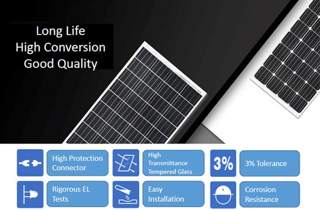 17.8V Photovoltaic Solar Panels Polycrystalline Silicon 7.8KG For PV Power System
