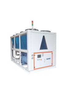 China Semi Hermetic Air Cooled Screw Chiller 150HP 270Kw/Hr Air Cooled Chiller Unit wholesale