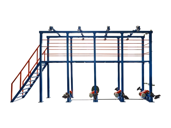 1250 7 Strand Wire Stranding Machine For Telephone Cable 0.08mm