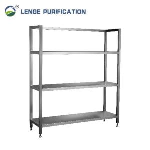China 304 Stainless Steel 3 Layers Storage Rack For Pharmaceutical Factory wholesale