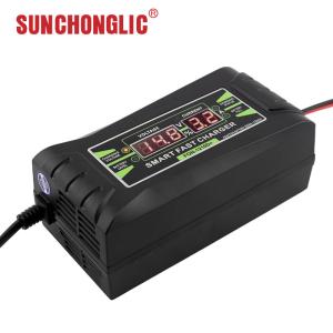 China 12V 10A Lead Acid Car Battery Charger Input 150V Stable High Speed Industrial wholesale