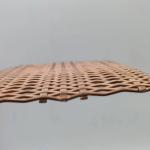 Brass Color Steel Wire Decorative Wire Mesh Screen Pvc Coated
