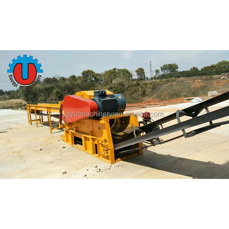 Powerful Wood Chipper for Processing Straw Grass and Wood Branches 3-5cm Wood Chips