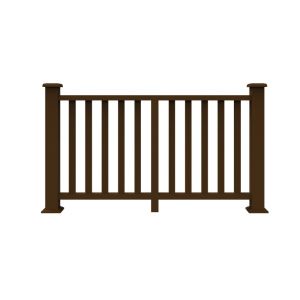 WPC Fence Panel 2000x1200mm Wood Plastic Composite Railing