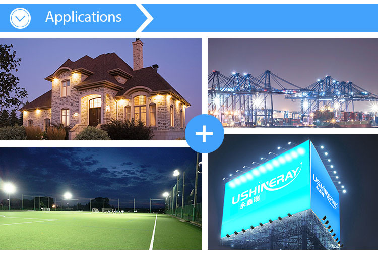 600W Outdoor Flood Light IP66 Waterproof High Quality High Brightness For Sports Fields