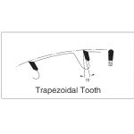 Trapezoidal Teeth TCT Construction Saw Blade Cutting Nail Shuttering Material