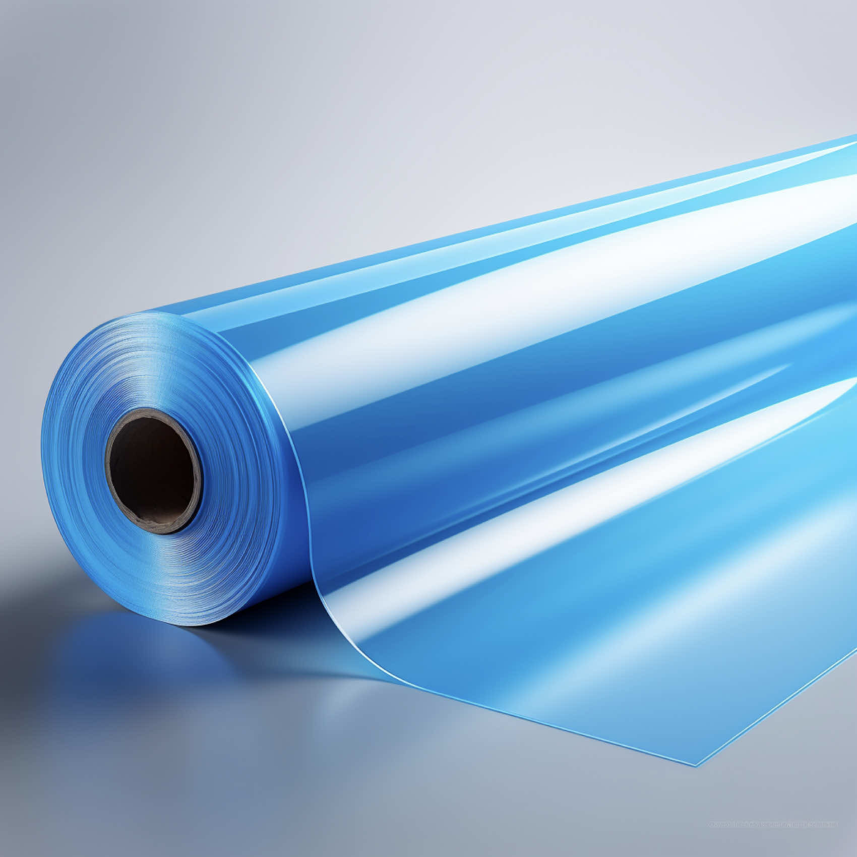 30 Micron Blue PET Fluorosilicone Coated Release Film