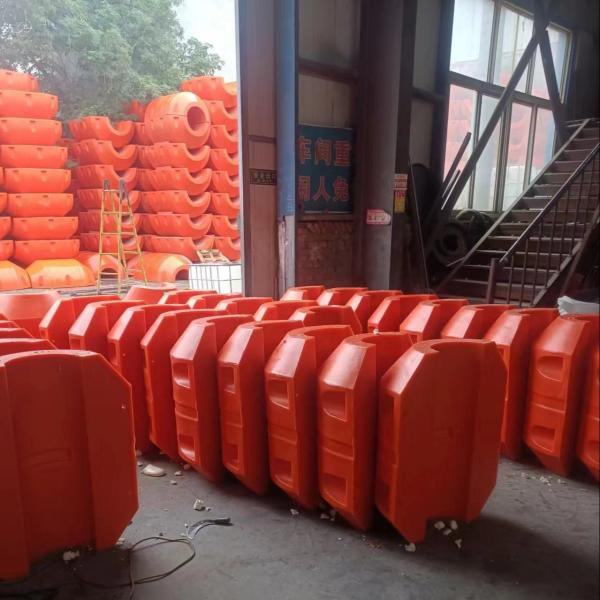 Buoyancy and Flexibility Dredging Pipe Floats Permitted Weight 150kg Temperature