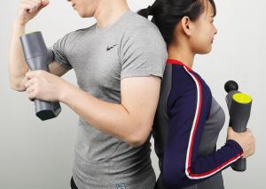China Tissue Handheld Body Massager Gun , IEase Deep Muscle Massage Machine 24V wholesale