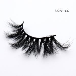 China OEM Cruelty Free Mink Eyelashes , Handmade 23mm Mink Lashes wholesale
