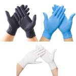 Blue Powder Disposable Pe Gloves Flexible Single Chlorine Purification Anti