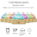 Solid Wood Glass Aroma Diffuser▕ DN-839
