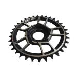 Black Matt Aluminum Extrusion Profiles Powder Coating Automotive Parts