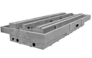China High Density Heavy Casting Grades Cast Iron Milling Machine Tool Bed / Lathe Bed wholesale