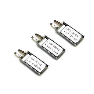 China 4.2V 20mAh Ultra Thin LiPo Battery 60mAh / 40mAh 3.7V 301012 301025 wholesale