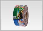 High Shrinkage Drink Bottle Labels PVC Heat Shrink Sleeve , Thickness 25-70 Mic