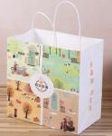 Embossed Printing Paper Bag 250gsm Printed Paper Carrier Bags