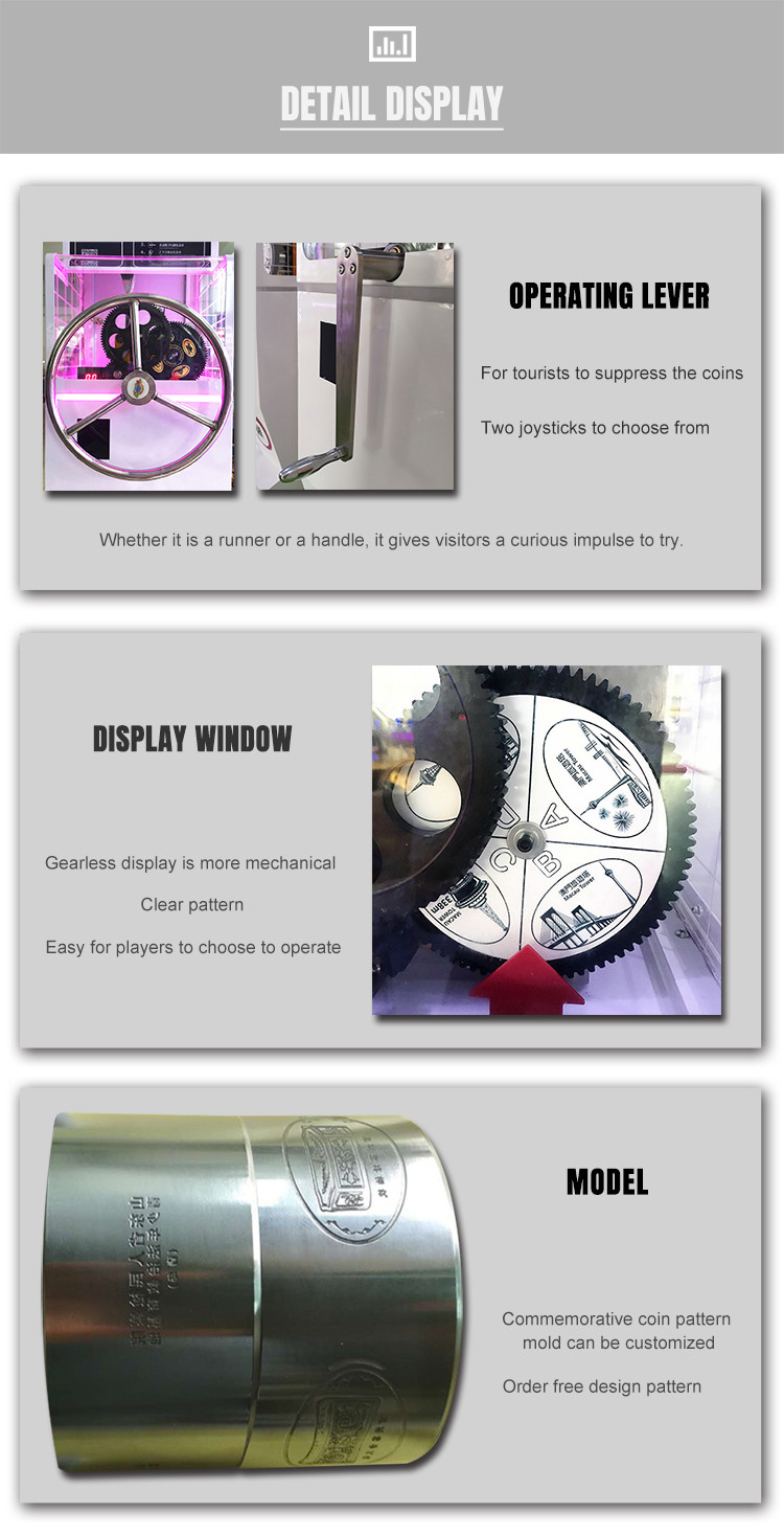 New China Manufacturer Earning Money Coin Pennies Press Machine Souvenir Coin Press Machine Souvenir Coin Maker For Sale