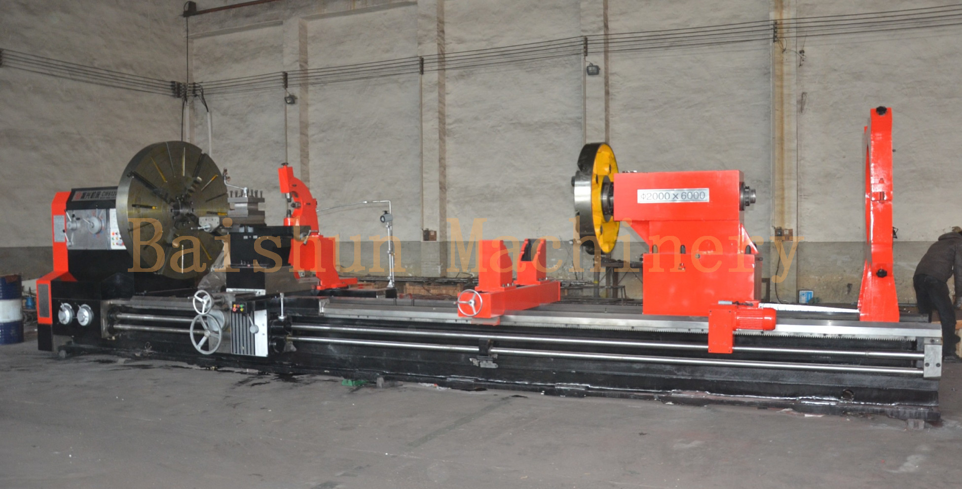 Factory Direct CW 61200 Heavy Duty Horizontal Turning Lathe Machine For Machining Steel